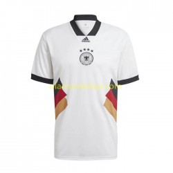 Camisola Alemanha Icon Retro Homem Equipamento Primeiro 2022-2023 Manga Curta